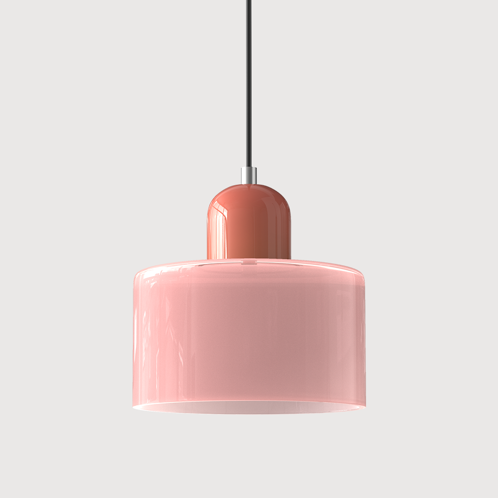 Bauhaus Glass Pendant Light | Modern Hanging Lamp | Kitchen Island Dining Lighting