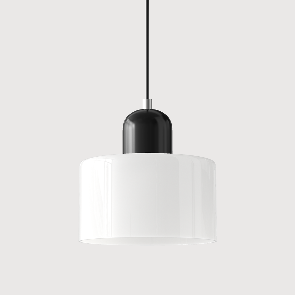 Bauhaus Glass Pendant Light | Modern Hanging Lamp | Kitchen Island Dining Lighting