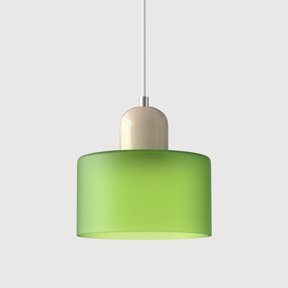 Bauhaus Glass Pendant Light | Modern Hanging Lamp | Kitchen Island Dining Lighting