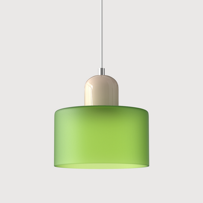 Bauhaus Glass Pendant Light | Modern Hanging Lamp | Kitchen Island Dining Lighting