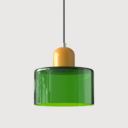 Bauhaus Glass Pendant Light | Modern Hanging Lamp | Kitchen Island Dining Lighting