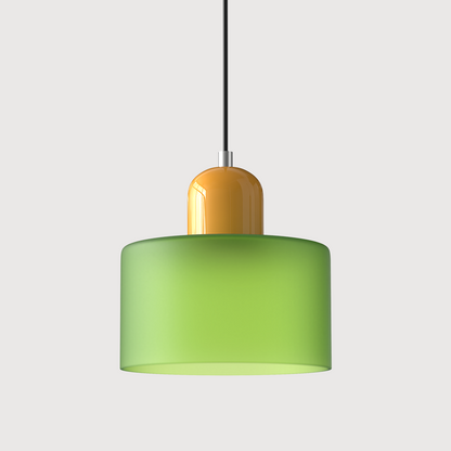 Bauhaus Glass Pendant Light | Modern Hanging Lamp | Kitchen Island Dining Lighting