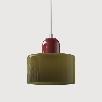 Bauhaus Glass Pendant Light | Modern Hanging Lamp | Kitchen Island Dining Lighting