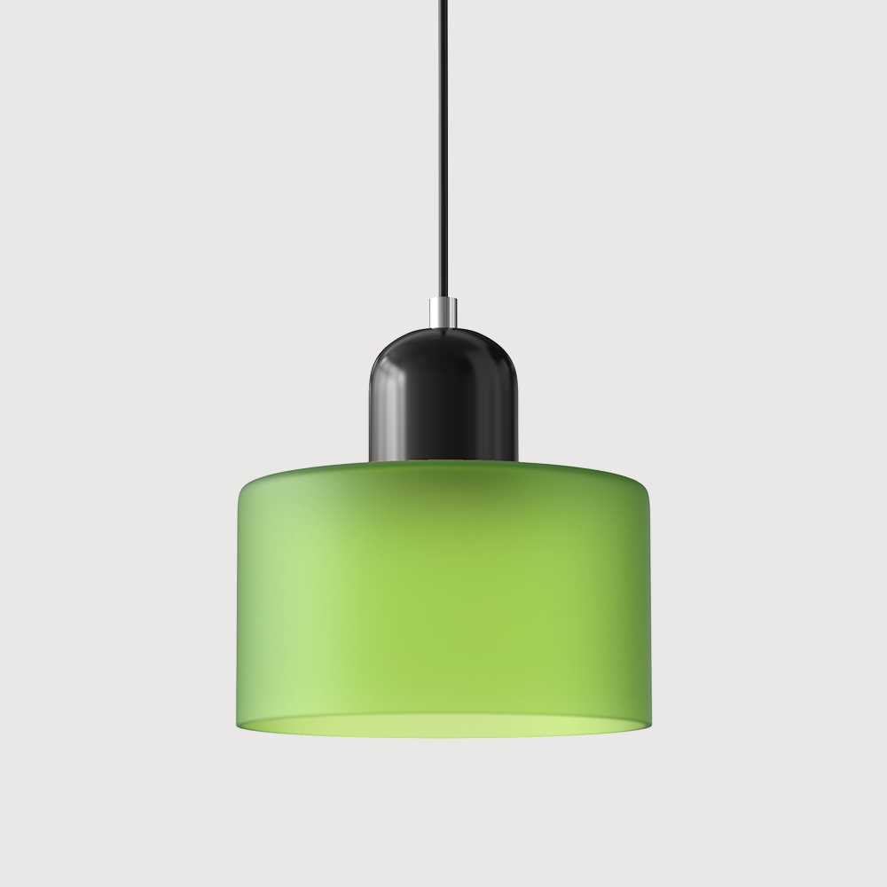 Bauhaus Glass Pendant Light | Modern Hanging Lamp | Kitchen Island Dining Lighting