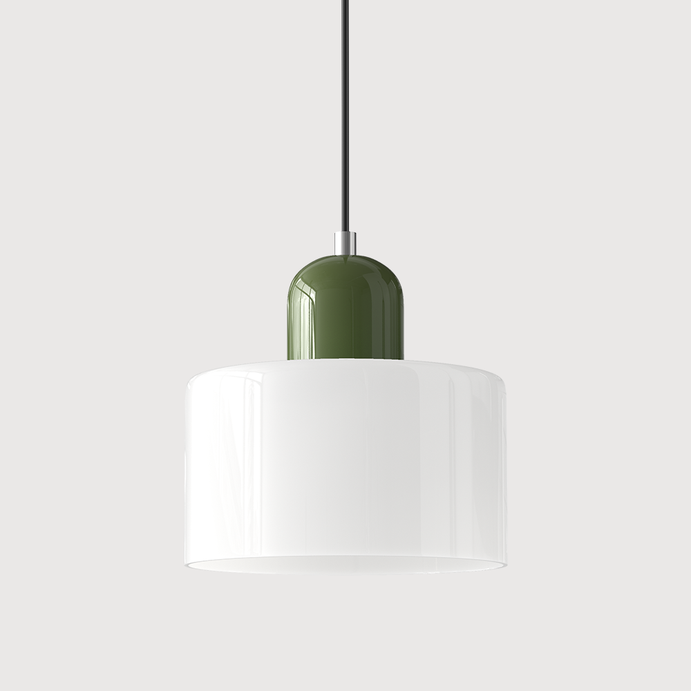 Bauhaus Glass Pendant Light | Modern Hanging Lamp | Kitchen Island Dining Lighting