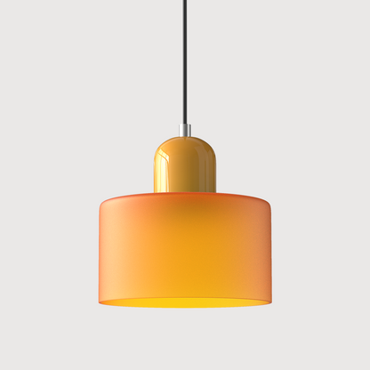 Bauhaus Glass Pendant Light | Modern Hanging Lamp | Kitchen Island Dining Lighting