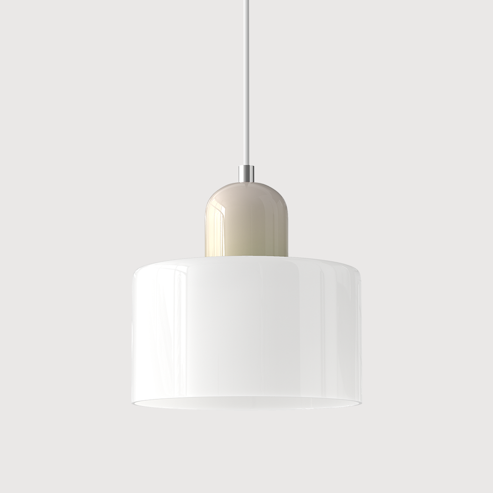 Bauhaus Glass Pendant Light | Modern Hanging Lamp | Kitchen Island Dining Lighting