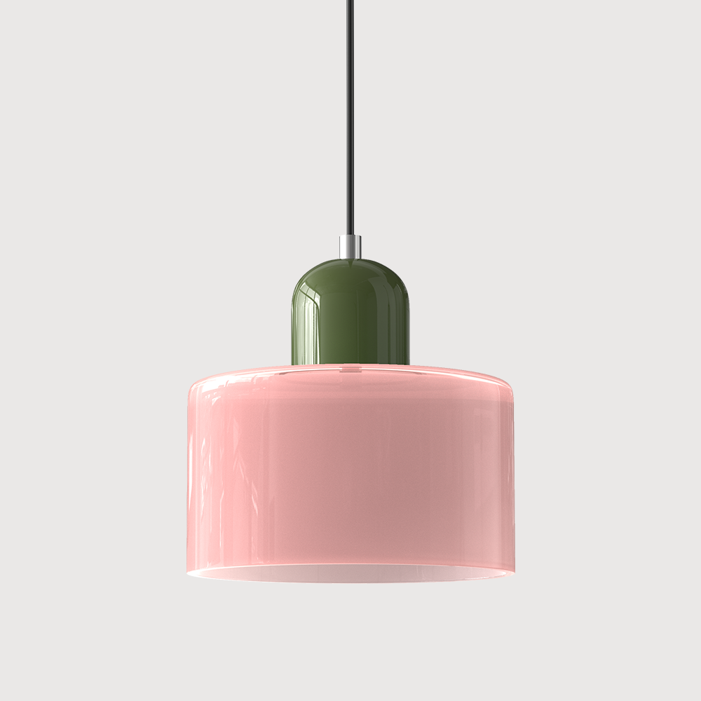 Bauhaus Glass Pendant Light | Modern Hanging Lamp | Kitchen Island Dining Lighting