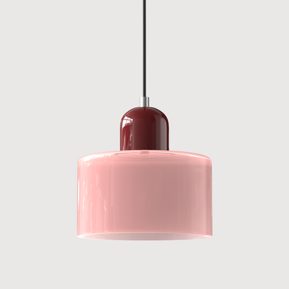 Bauhaus Glass Pendant Light | Modern Hanging Lamp | Kitchen Island Dining Lighting
