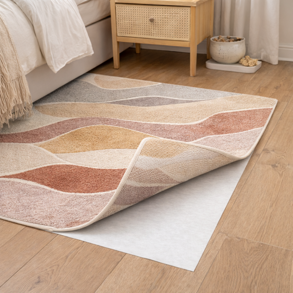 Non Slip Rug Underlay | Strong Grip Pad | Floor Safety Mat