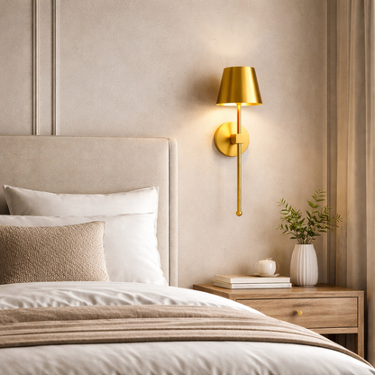 Rechargeable LED Wall Light Cordless Sconce Bedroom Bathroom Hallway