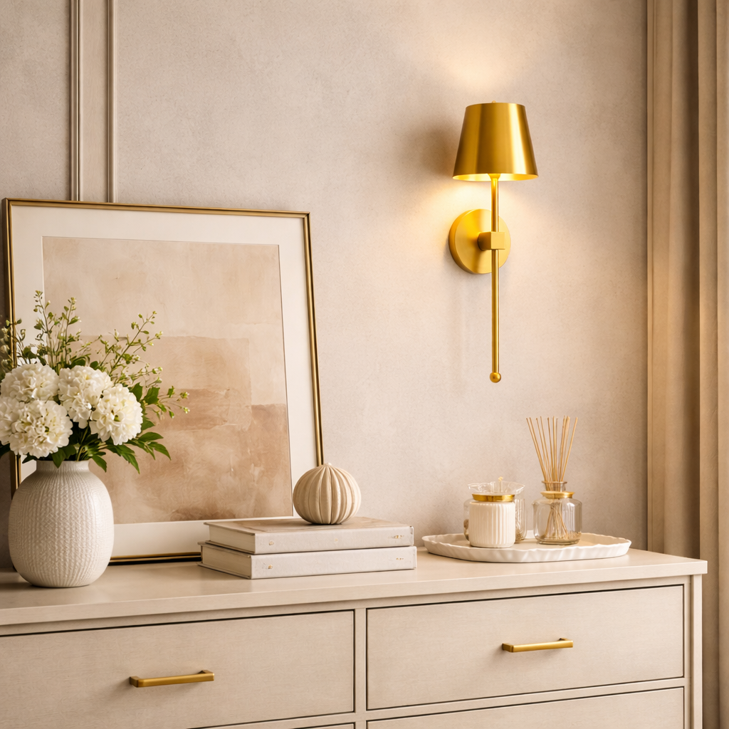 Rechargeable LED Wall Light Cordless Sconce Bedroom Bathroom Hallway