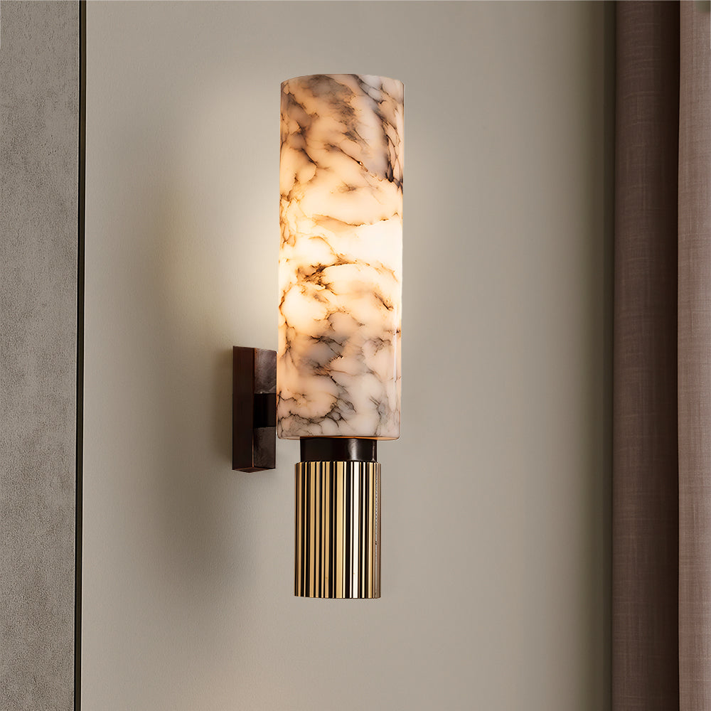 Copper Stone Wall Light | Contemporary Wall Sconces 0