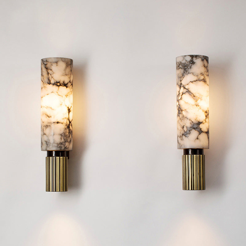 Copper Stone Wall Light | Contemporary Wall Sconces 6