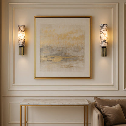 Copper Stone Wall Light | Contemporary Wall Sconces 7