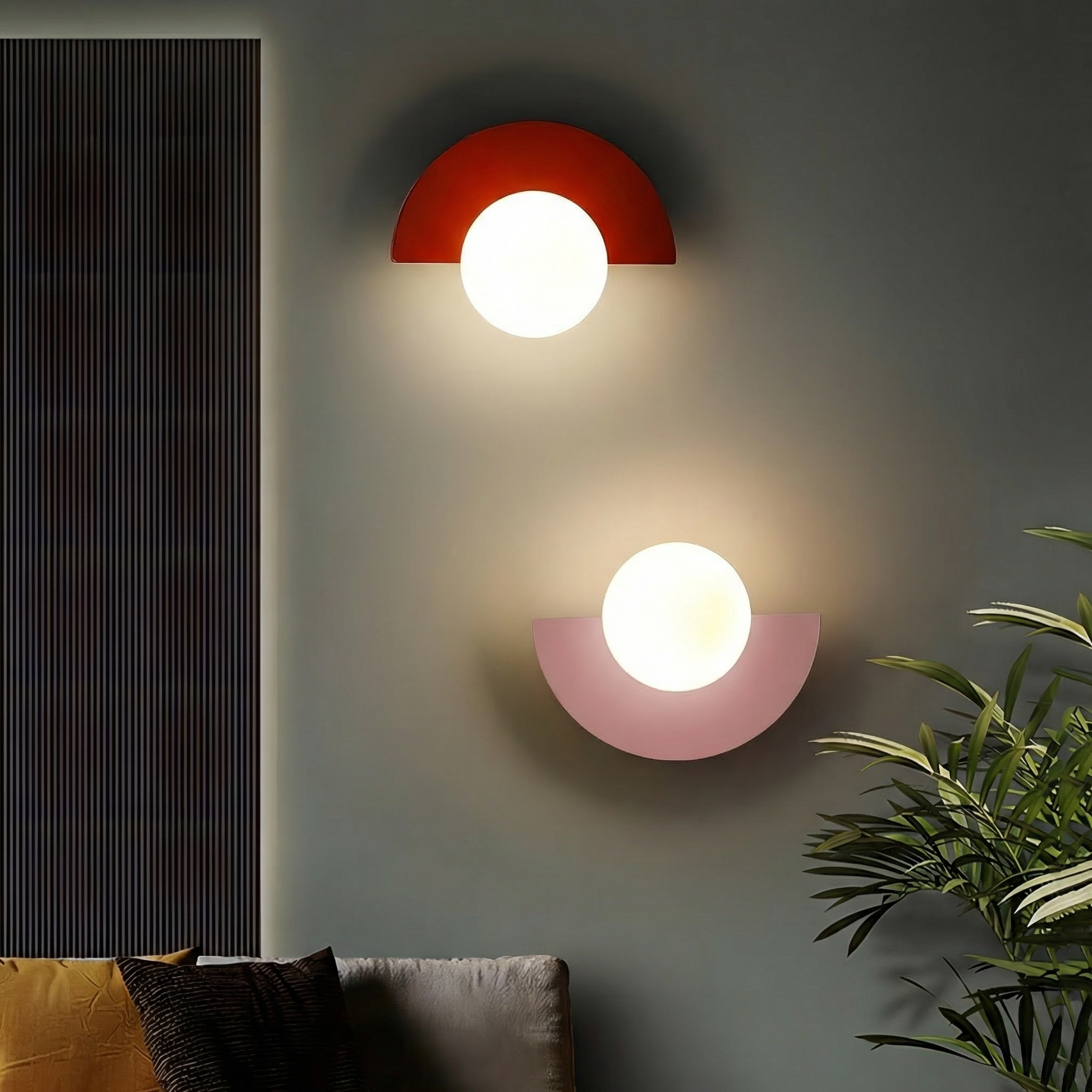 Everest | Nordic Semicircle Wall Sconce Lighting 1