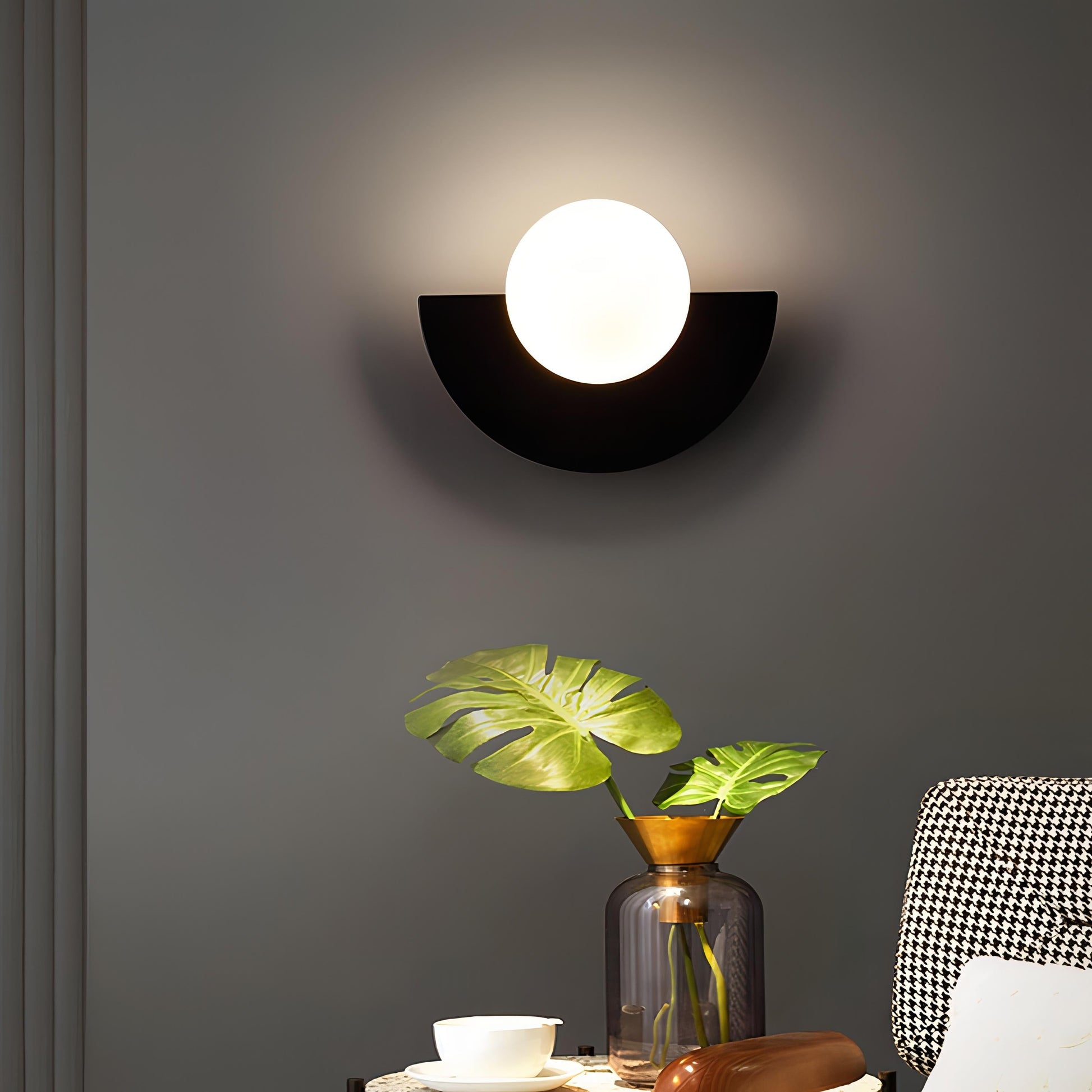 Everest | Nordic Semicircle Wall Sconce Lighting 2