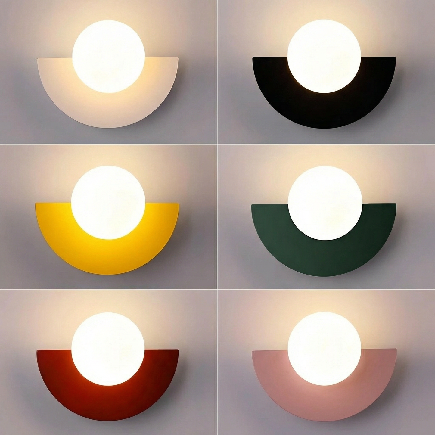 Everest | Nordic Semicircle Wall Sconce Lighting 3