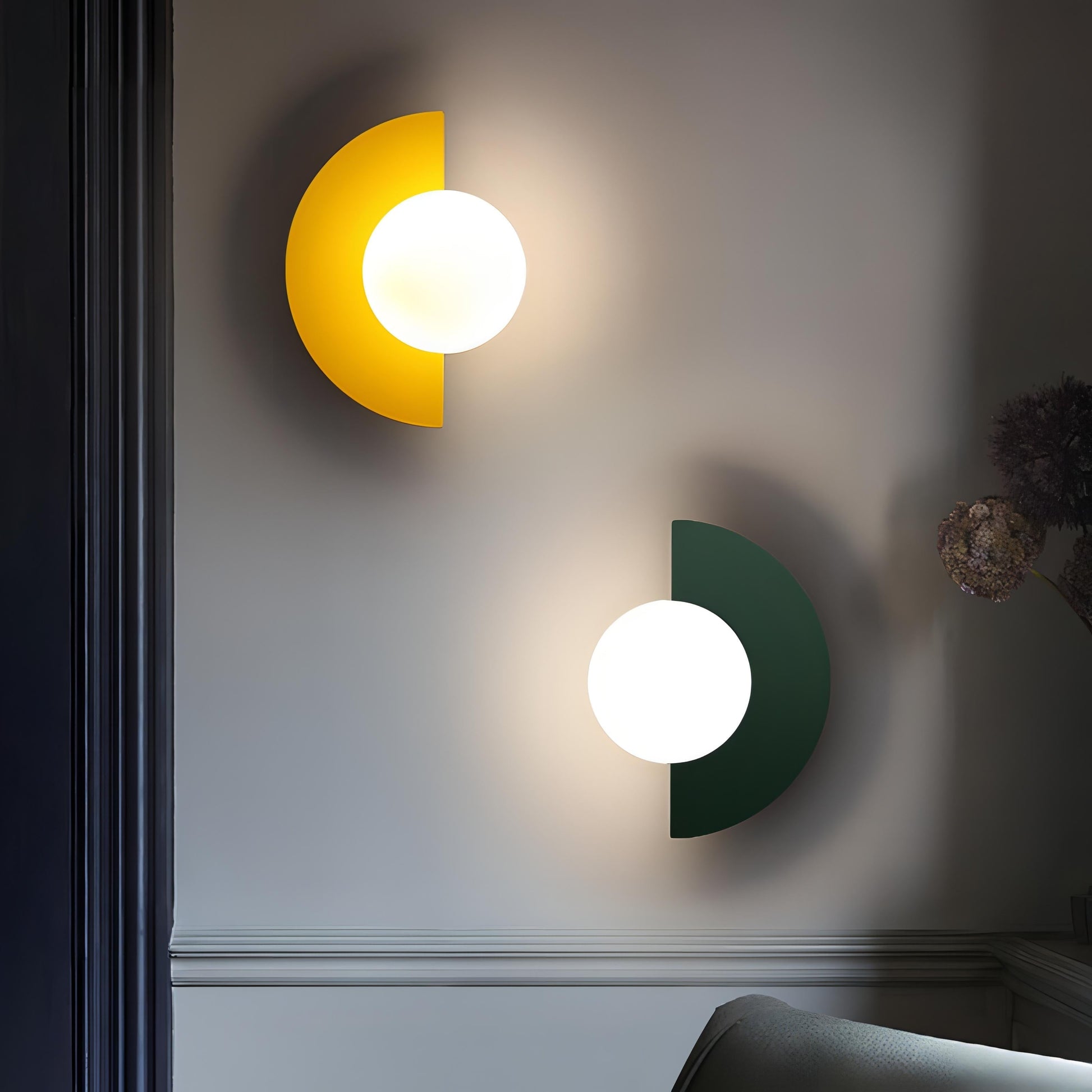 Everest | Nordic Semicircle Wall Sconce Lighting 4