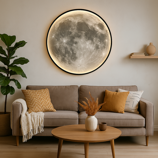 Moon Wall Lamp | Outdoor Wall Sconce with LED Light 0