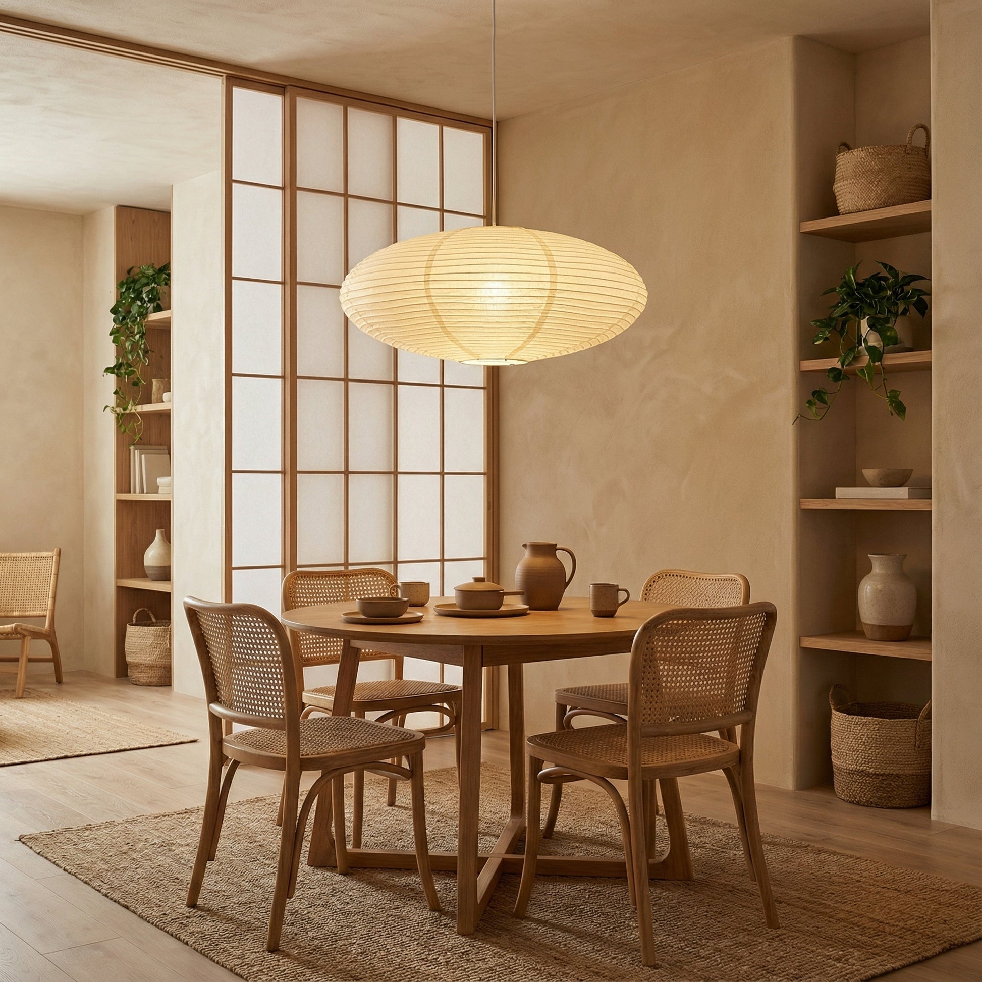Wabi's Paper Pendant Light | Contemporary Ceiling Light 0